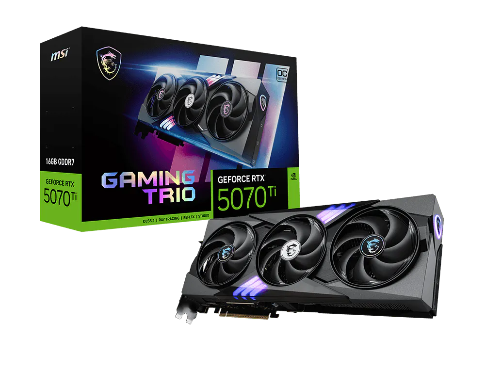 GeForce RTX™ 5070 Ti 16G GAMING TRIO OC